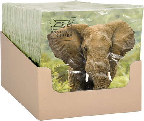 Servilletas de Papel Elefante 33x33cm Servilletas de Papel Elefante 33x33cm
